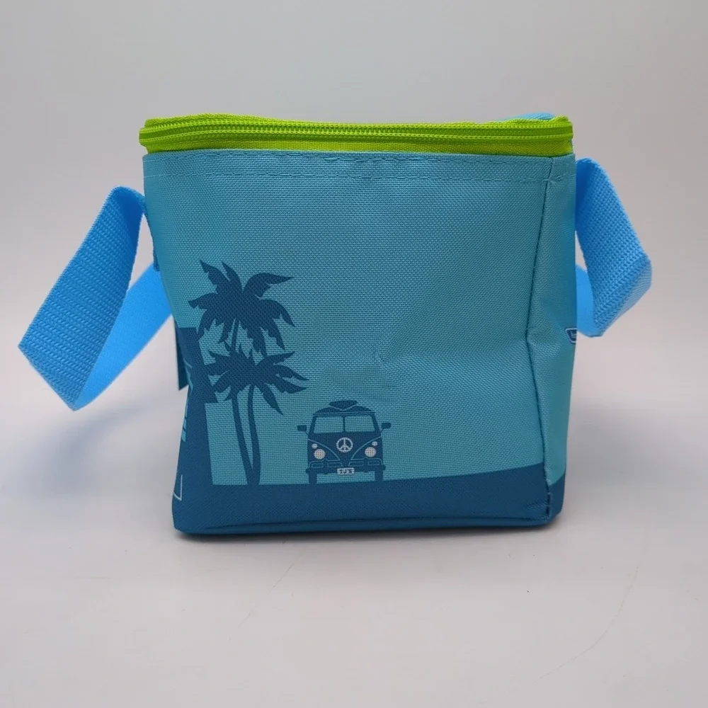 Trader Joe's Mini Insulated Bag Tote Blue 2025 Limited Edition Lunch Box Pail